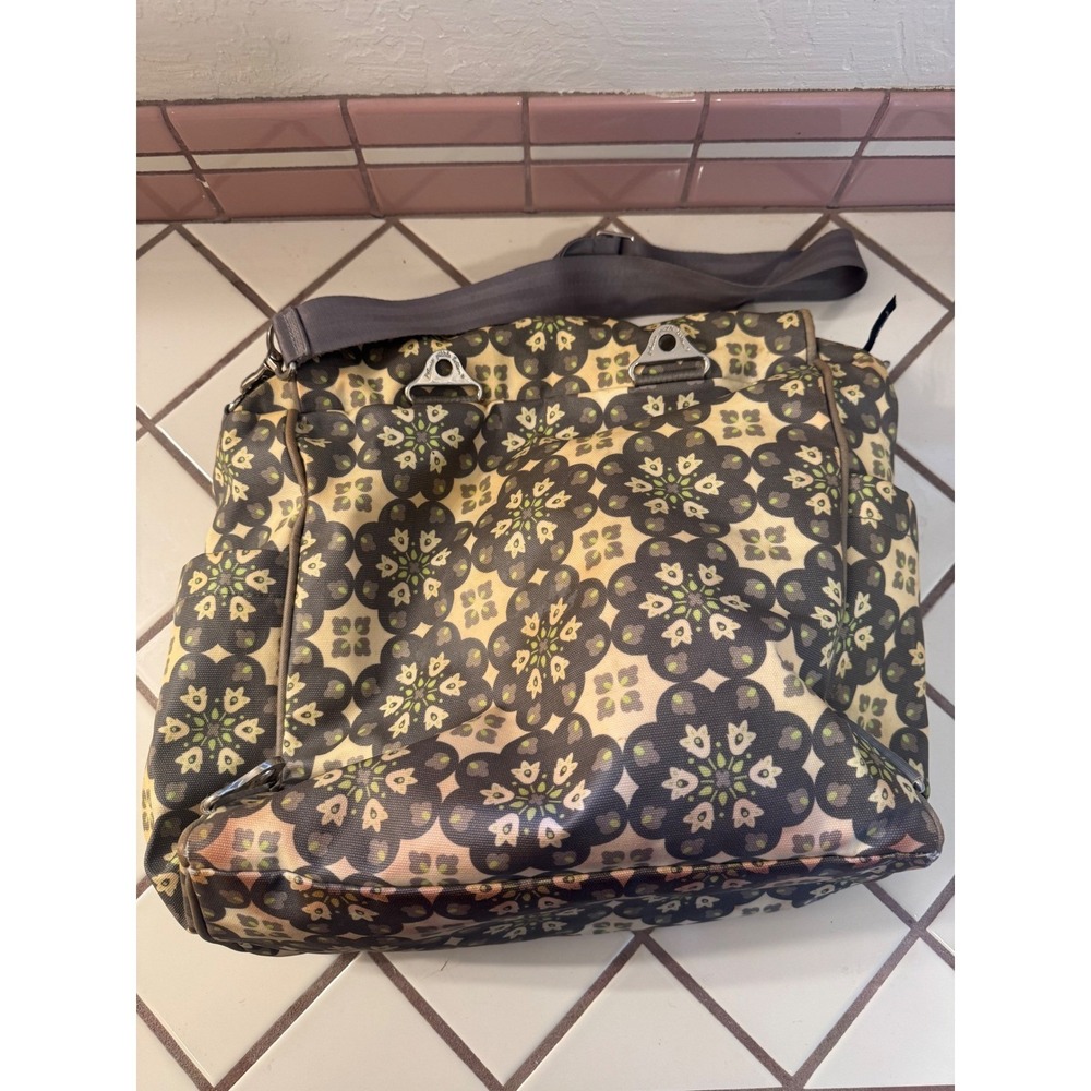 Petunia Pickle Bottom Floral Messenger Diaper Bag Convertible‎ Backpack Purse - Picture 3 of 5